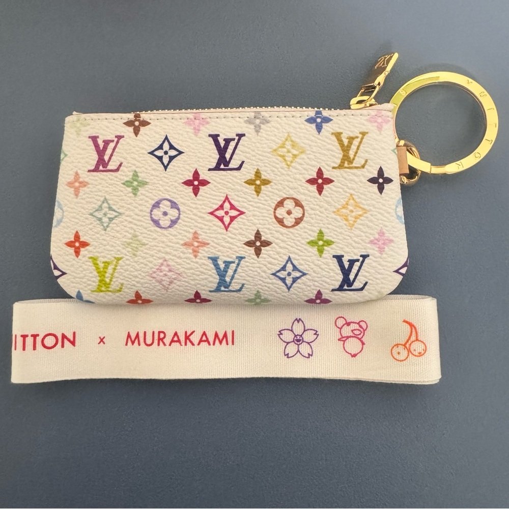 Louis Vuitton Murakami Multicolor LV X TM Pouch Rare 2025 New